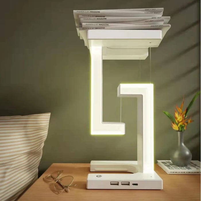 ZenLight™ - Elevate Your Space with Wireless Charging Elegance