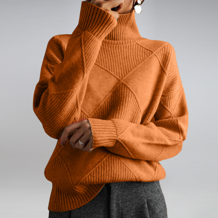 ADELLE™ | CASHMERE TURTLENECK SWEATER