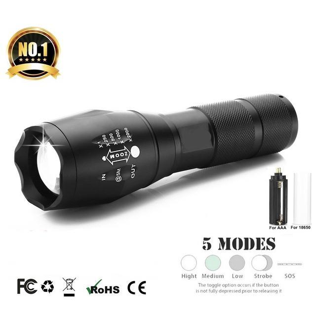 #1 Tactical LED Flashlight