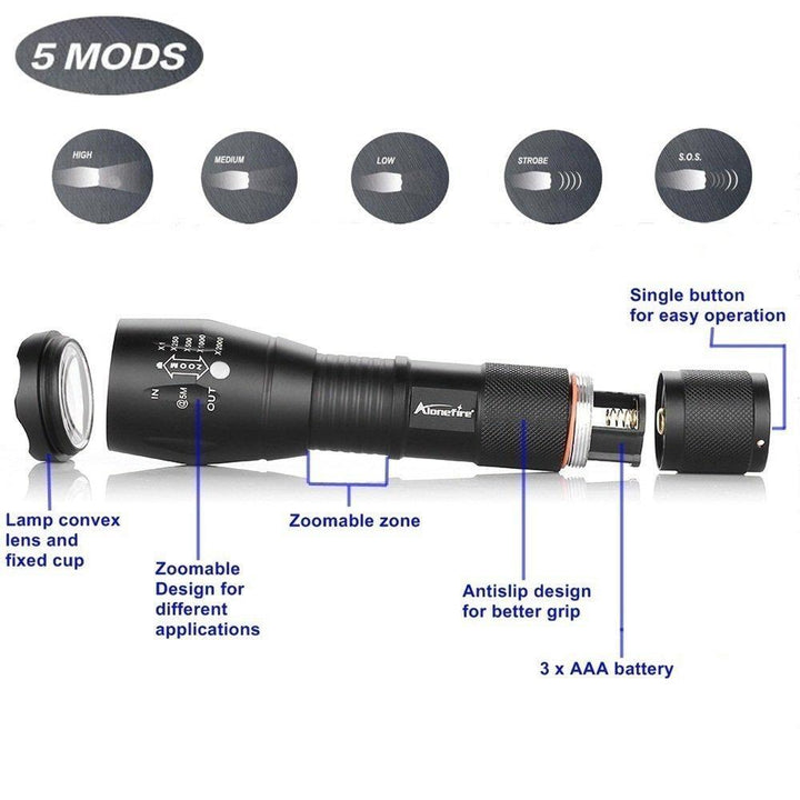 #1 Tactical LED Flashlight