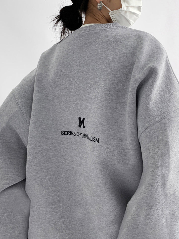 ADRIANA - Minimalism Oversized Sweatshirt