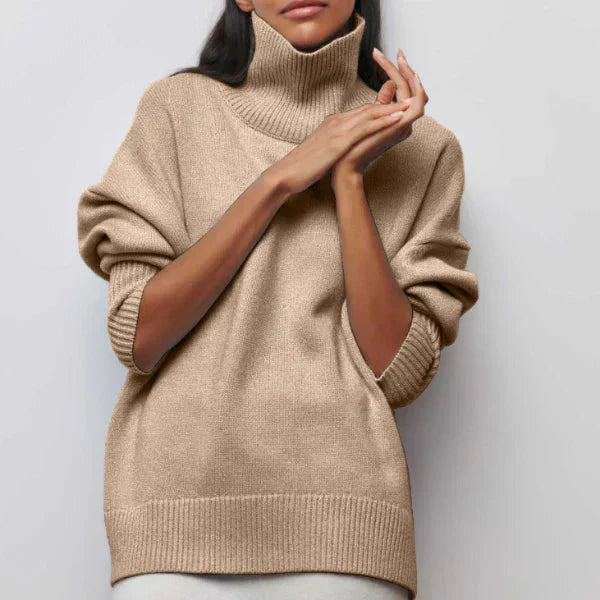 ANNALISA - Cozy Oversized Turtleneck