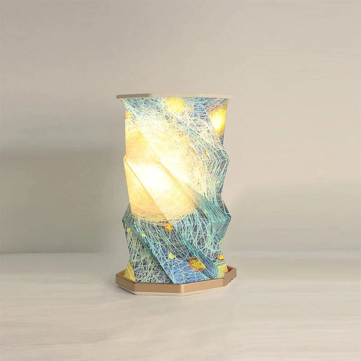 Artisan Glow™ - Handcrafted Foldable Lamp Inspired by Van Gogh's Masterpiece