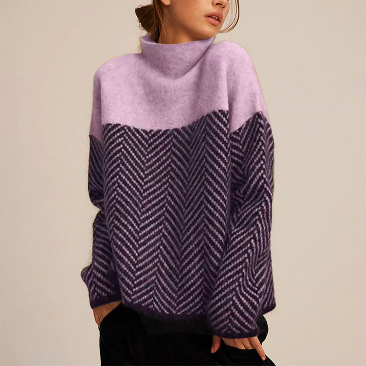 ADE | FAUX CASHMERE TURTLENECK