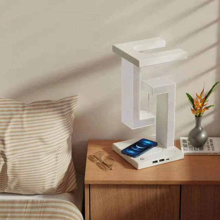 ZenLight™ - Elevate Your Space with Wireless Charging Elegance