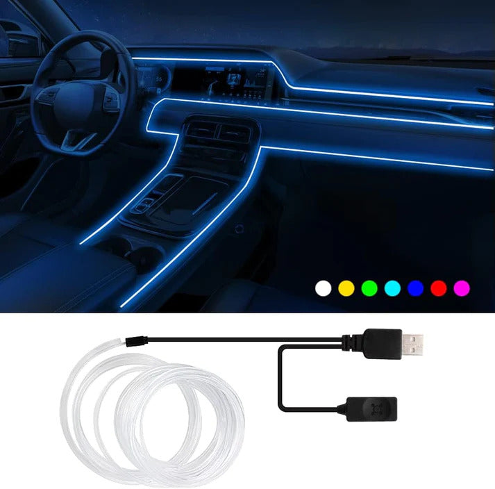 VibrantGlow™ - 7-Color LED Car Strip Lights