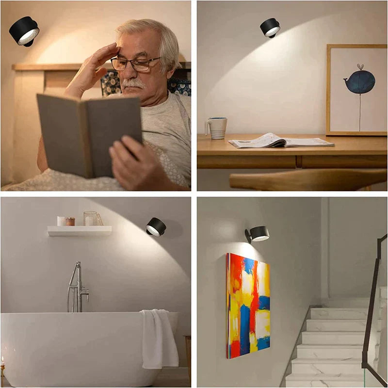 Bermina™ Magnetic Wall Lamp - Modern Elegance with Adjustable Lighting