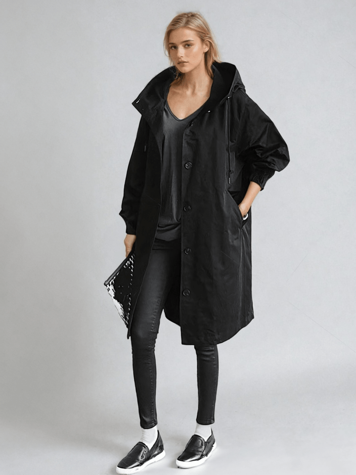 ELIZABETH - Water Repellent Trench Coat