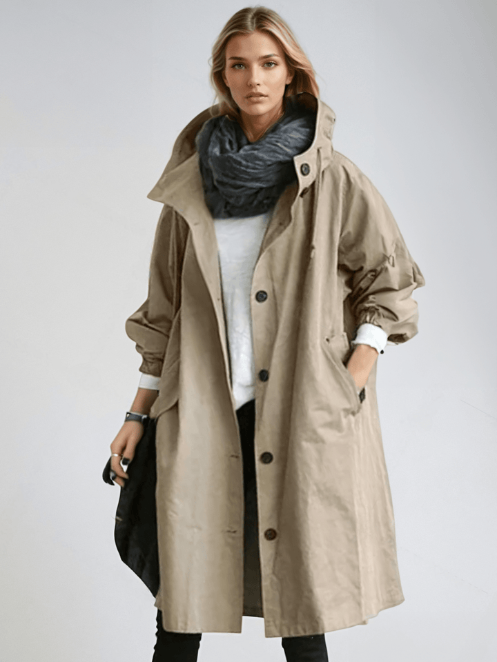 ELIZABETH - Water Repellent Trench Coat