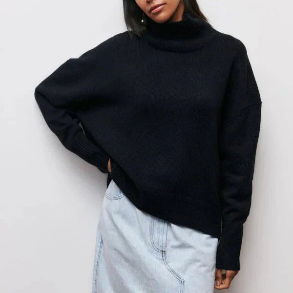 ANNALISA - Cozy Oversized Turtleneck